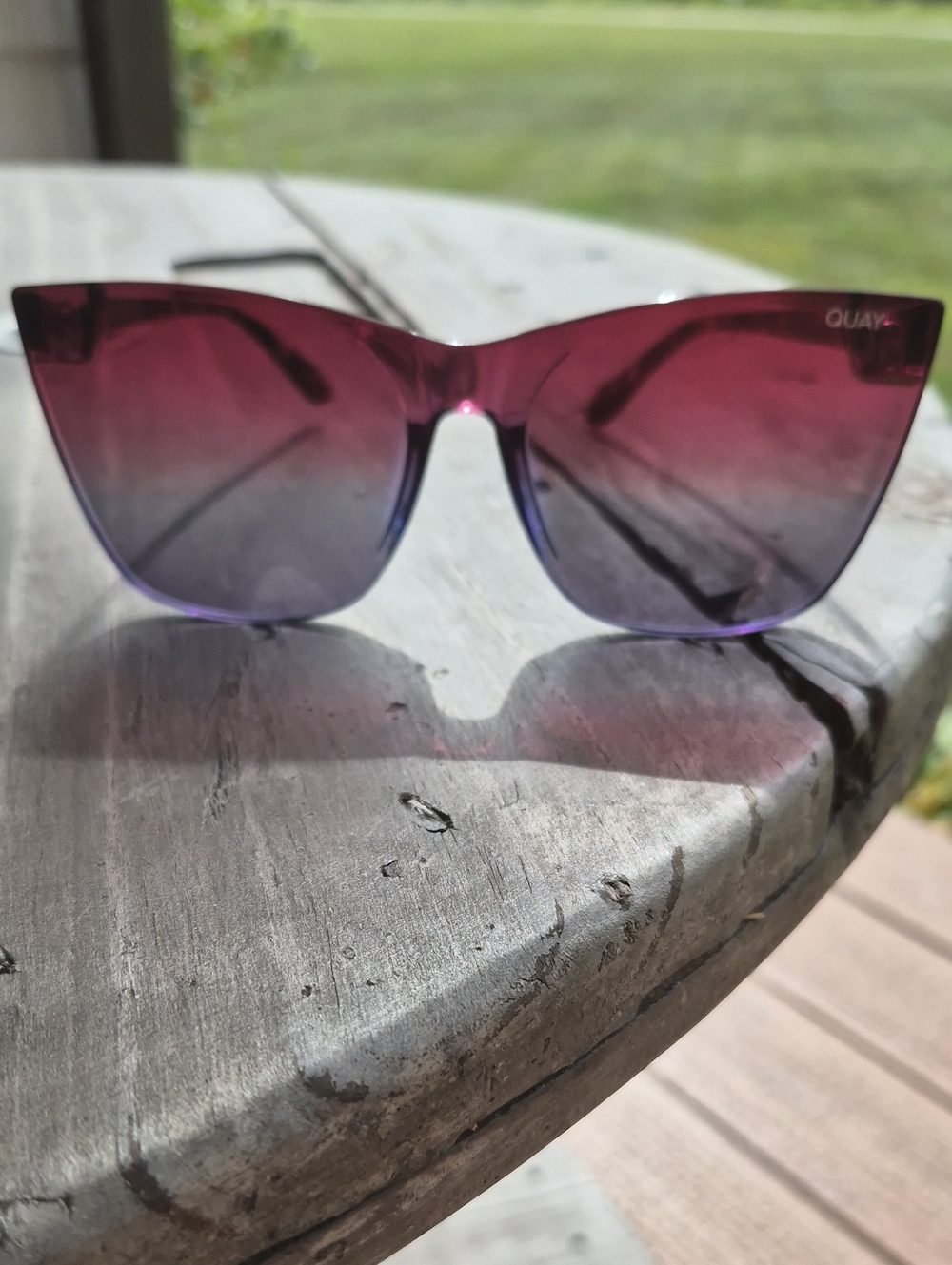 Womens Quay ombre sunglasses